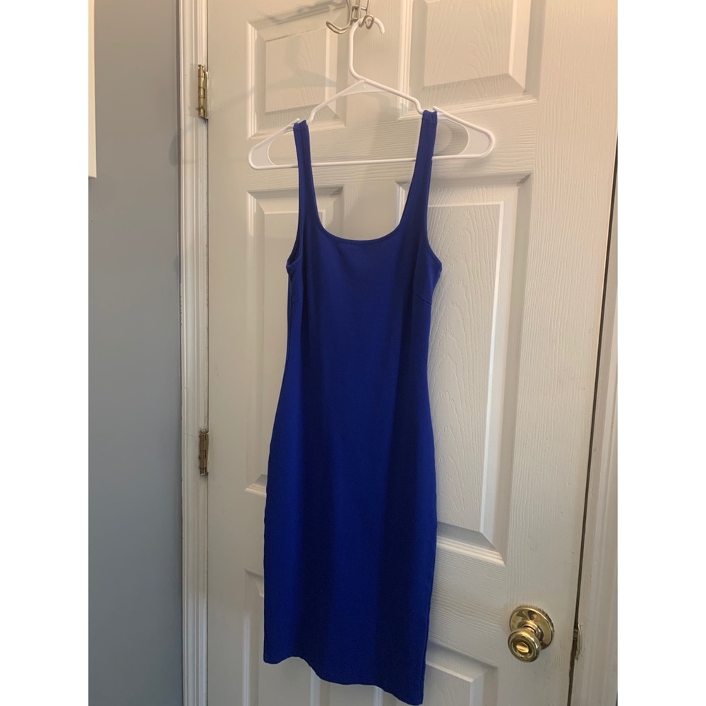 Royal Blue Tight Dress Size Small